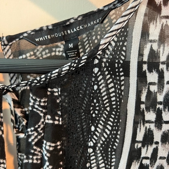 White House Black Market Women's
Flutter-Sleeve Printed Woven Maxi Dress - Picture 3 of 16